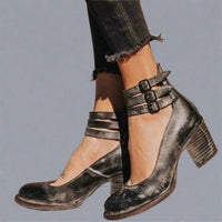 Dagny | Elegante und Bequeme Ankle Stiefel – Grau