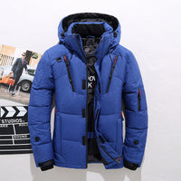 BlizzardSafe – Robuster, wasserdichter Kaltwetterparka – Blau