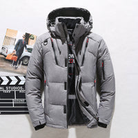 BlizzardSafe – Robuster, wasserdichter Kaltwetterparka – Grau