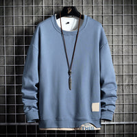 THEO - Modisch gefütterte Sweatshirts aus Baumwolle – Blau