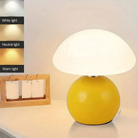 Blush Cloud Keramik-LED-Tischleuchte – Orange