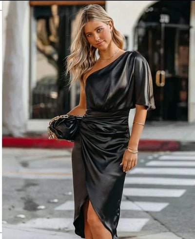Eula - Elegantes Midi-Kleid