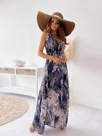 Janella - Müheloses Boho-Sommerkleid – Meeresblau