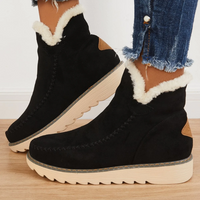 Reitana | Kuschelige Fellstiefel für ultimativen Komfort und Wärme – Schwarz
