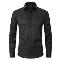 Severin | Elegantes Button-Up-Hemd – Schwarz