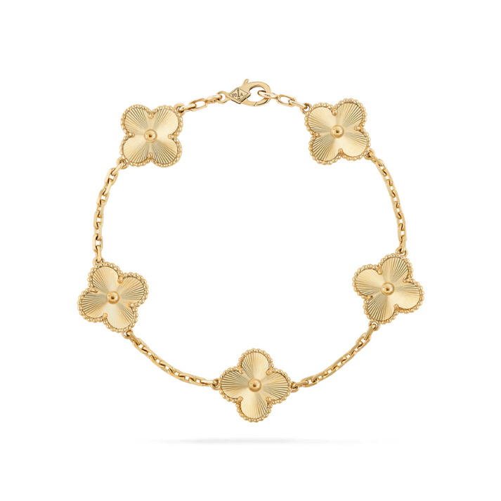 Sommerliches Klee Armband | Bringt Glück und Positive Energie mit Stil