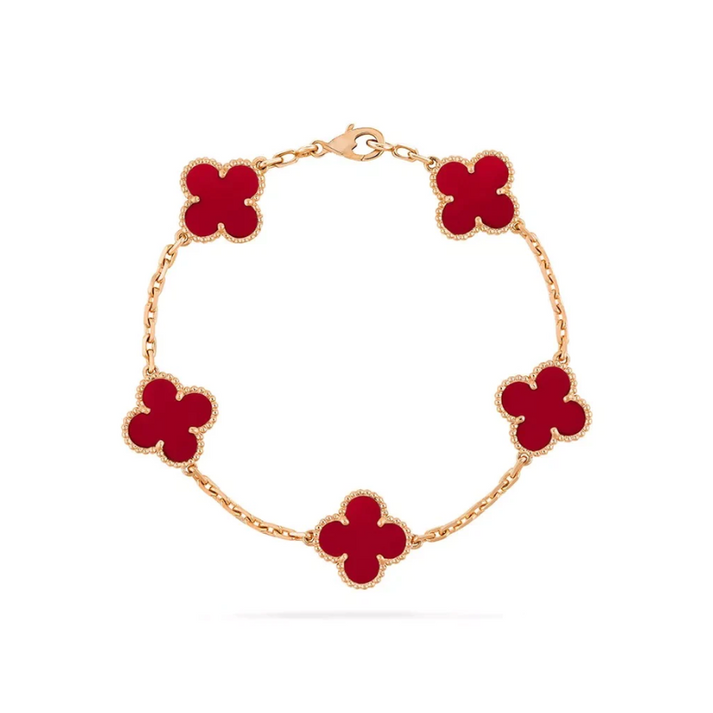 Sommerliches Klee Armband | Bringt Glück und Positive Energie mit Stil