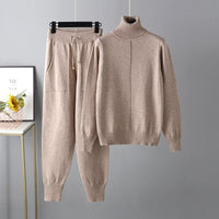 Briqel | Weiches Lounge Set für Damen Zuhause – Creme