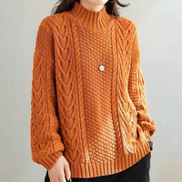 Brooklyn Knit Sweater – Braun