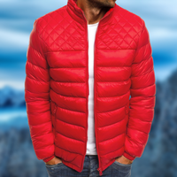 BRYAN - Die winddichte und stylische Jacke – Rot