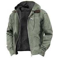 Bruno | Elegante Regenjacke – Oliv