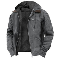 Bruno | Elegante Regenjacke – Grau
