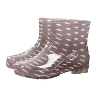 Martina | Bunte Wasserdichte Gummistiefel – Grau