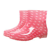 Martina | Bunte Wasserdichte Gummistiefel – Rosa