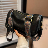 Stylische Umhängetasche Für Damen | Crossbody Bag – Schwarz