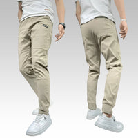 Tommaso | Premium Stretch Cargohose – Beige