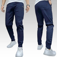 Tommaso | Premium Stretch Cargohose – Blau