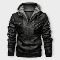 Leon - Warme Winterjacke – Schwarz