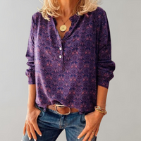 Ianthe | Vintage Damen-Bluse – Lila