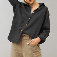 Sevilla | Freizeitbluse für Damen – Schwarz
