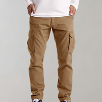 Herren Cargo Bequeme Hosen | Lässig – Khaki