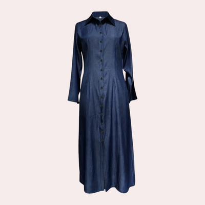Birgitten | Damen Hemdkleid | Maxi