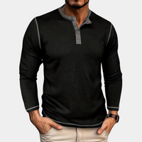 T-Shirt für Herren - Lässiges Kurzarmshirt für Sommer – Schwarz