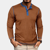 T-Shirt für Herren - Lässiges Kurzarmshirt für Sommer – Kaffee
