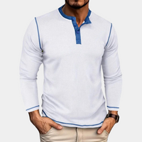 T-Shirt für Herren - Lässiges Kurzarmshirt für Sommer – Weiß