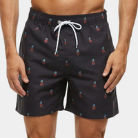 Bedruckte Sommershorts Für Herren | Kordelzug – Ananas