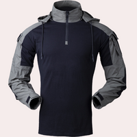 Sommerjacke für Herren - Leichte Camo Outdoorjacke mit Kapuze – Grün