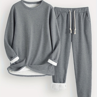 Ayelit – Lounge-Set Mit Langen Ärmeln – Grau