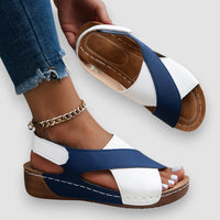 Laurel | Comfortable Walking Sandals – Weiß