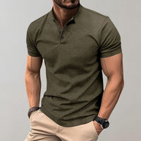 Leo - Elegantes Freizeit-Poloshirt – Grün