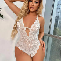 Isabela | Nahtloser Body – Weiß