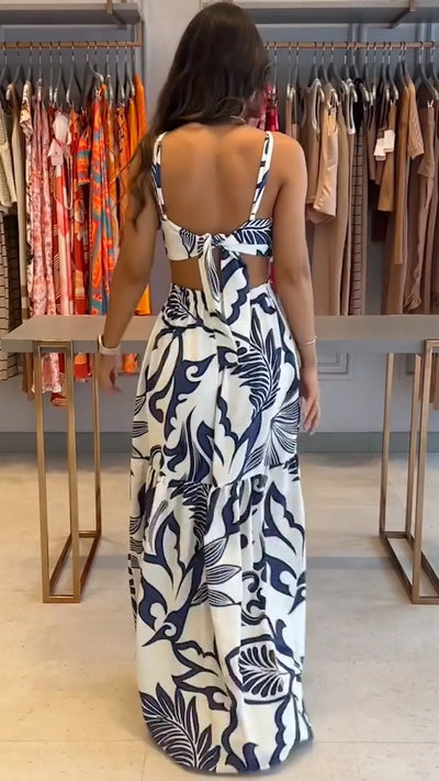Sylvia - Sexy langes Maxikleid