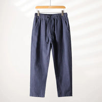 Legere Leinen Herren Hose – Marine