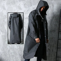 Stanli | Schwarzer Regenmantel für Herren - Wasserdicht und Elegant – Noir