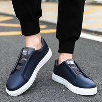 Elegante Klassische Lederschuhe für Herren – Blau