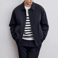 Stylische Herren Bomberjacke – Schwarz