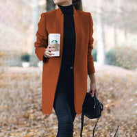 Modischer Trenchcoat für Damen | Lässig – Karamell