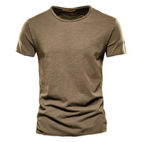 Herren Lässig T-Shirt | Bequem – Braun