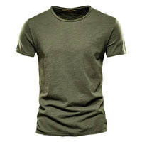 Herren Lässig T-Shirt | Bequem – Grün