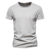 Herren Lässig T-Shirt | Bequem – Grau