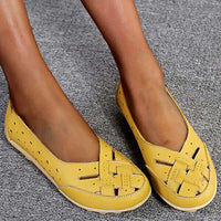 Valentina -  Bequeme Sandalen mit modernem Design – Gelb
