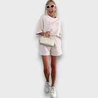 Cerisette – Zweiteiler mit Riviera-Charme – Rosa