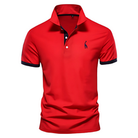 Geoff – Premium Polo Hemd – Rot