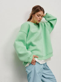 Sayrielle | Pullover mit O-Ausschnitt – Rot