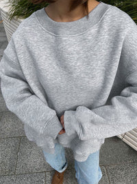 Sayrielle | Pullover mit O-Ausschnitt – Gold