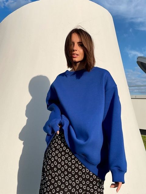 Sayrielle | Pullover mit O-Ausschnitt